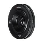 7artisans 18MM F6.3 Mark II UFO Lens for Fuji Mount, APS-C, Prime Lens, Ultra-Thin Compact Mirrorless Cameras for FUJIFILM XM-H/XP/XE/XA/XT/XS Series