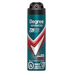 Degree Men Advanced Dry Spray Antiperspirant Deodorant for 72H Sweat & Odour Protection Nonstop with MotionSense® Technology 107g