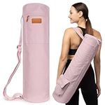 UDANA Pink Yoga Mat Bag | Large Yog