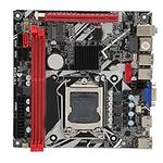 B75 MS Computer Motherboard, LGA 1155 NVME M.2, WiFi M.2, 2 X DDR3, SATA3.0, ITX Gaming Motherboard for Inter, Support USB3.0, VGA, HDMI Output