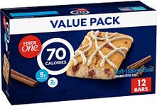 Fiber One 70 Calorie Soft-Baked Bars, Cinnamon Coffee Cake, 12 ct