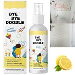 100ml Graffiti Wall Cleaner, Graffiti Remover Spray, Fast-Acting Wall Stain Remover & Cleaner for Painted Walls, Safe Walls Stain Remover, Safe Formula Removes Crayon, Pen, Marker,Paint Marks