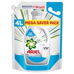 Ariel Top Load Liquid Detergent, 3 Ltr + 1 Ltr free, Removes Tough Stains, Specially designed for Top Load Washing Machine