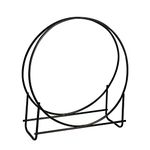 Panacea 15208 Log Hoop, Metal, Black, , 40.700000000000003 x 29.5 x 55.9 cm