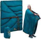 Wise Owl Outfitters Outdoor Camping Blanket – Lightweight Packable Puffy Quilt for Backpacking, Hiking & Travel – Warm Water Resistant Blanket for Cold Weather Camping