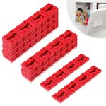 72pcs Outlet Spacers for Electrical Box, Switch and Receptacle Spacers for Loose Outlet Plug Fix, Light Switch Spacers, Electrical Receptacle Boxes Extender Outlet Shims (Red)