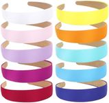 Wecoe Hairband, 10 Pack Satin Headb