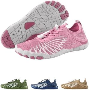 HF Signature Pro Healthy & Non-Slip Breathable Barefoot Shoes, Flexible Lightweight Daily Wear Walking Shoes Unisex Sakura Pink