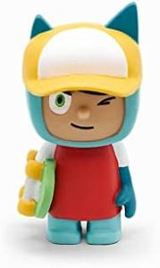 tonies Figuras de escucha para Toniebox, patinador creativo, para autoreproducción, 90 minutos de memoria para grabaciones propias, música o historias de buenas noches, adecuado para niños a partir de