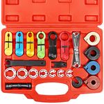 YSTOOL Master Quick Disconnect Tools 22PCS Kit for Automotive AC Line Fuel Hose and Transmission Oil Cooler Tube to Repair Fuel Pump Fuel Filter, Compatible with GM Ford Dodge Mazda and Chrysler
