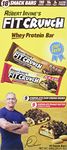 FITCRUNCH Protein Bars, Snack Size Variety Pack, Gluten Free 18 Pack (Peanut Butter & Chocolate Chip Cookie Dough)