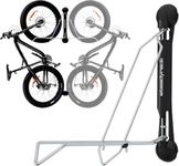 Steadyrack Bike Rack - Vertical Fat Tire Bike Rack. Easy Lift Wall Mount for Garage, Bicycle Storage Solution for 5" Tire Width