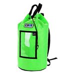 Rock-N-Rescue Grand Rope Bag with Drawstring Closure - Rock Climbing and Rescue Gear, Heavy Duty Waterproof Nylon Material, 300' of 1/2" Capacity, Medium, Green