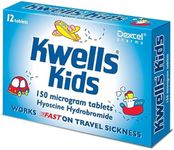 Prevents Nausea Children's Travel Sickness Chewable Tablets - 12 Tablets