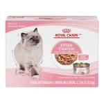Royal Canin Feline Health Nutrition Kitten Thin Slices in Gravy Canned Cat Food, 3 oz can (12-Count)