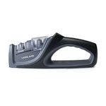 Lakeland International Knife Sharpener – for European & Japanese Knives Non-Slip Rubber Base