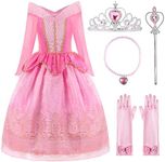 ReliBeauty Girls Princess Dress up 