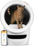 Litter-Robot 4 with Step & Fence by Whisker (White) - Automatic, Self-Cleaning Cat Litter Box, WiFi Enabled, Works with Any Clumping Litter, Complimentary 2-Year WhiskerCare Warranty