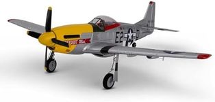 E-flite RC Airplane UMX P-51D Detroit Miss BNF BasicTransmitter Battery and Charger Not Included EFLU7350