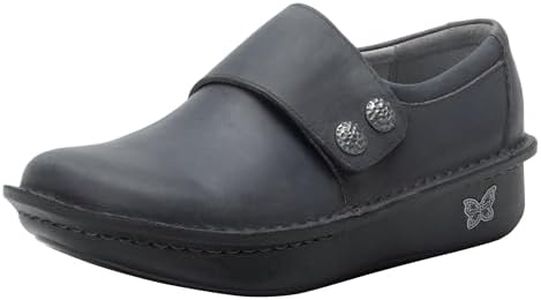 Alegria Womens Deliah Leather Oiled Ash Shoes 6 UK