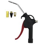 Milton Industries S-174KIT Pistol Grip Blow Gun Kit - Universal Tip System - 90 Max PSI, (4-Piece)