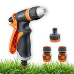 Garden Hose Spray Gun, Adjustable High Pressure Nozzle,Water Gun Sprinkler High Pressure Water Hose Pipe Spray Gun for Car & Pet Washing/Watering Lawn and Garden/Sidewalk Cleaning