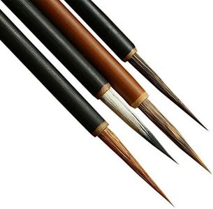 Tonhpxh UE Store Set of 4 Chinese Painting Brushes Set Flower Bird Line-Drawing Brushes
