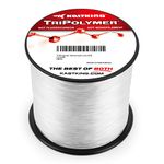 KastKing TriPolymer Advanced Monofilament Fishing Line, ICE Clear, 50LB, 422YDS