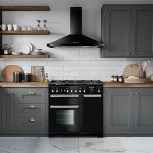 Rangemaster Toledo Dual Fuel Cooker, 90cm – Stainless Steel Range