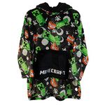 Minecraft Creeper TNT Kids Snuggle Oversized Hoodie