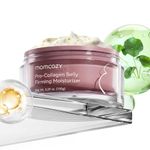 Momcozy Stretch Mark Cream for Pregnancy, Pro-Collagen Firming Moisturiser for Dry Skin, Pregnancy & Postpartum, Smooths the Look of Stretch Marks, Neck Wrinkles & Fine Lines, 150g