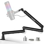Microphone Arm,Aokeo AK-55i Desk Low Profile Mic Boom Arm Stand,Suitable For Blue Yeti,Snowball iCE,HyperX QuadCast,SoloCast,Elgato Wave,Etc