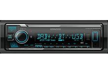 Kenwood KMM-BT508DAB - USB Car Radio with DAB+ & Bluetooth Hands-Free Kit (Amazon Alexa, Sound Processor, USB, AUX, 2 x Pre-Out 2.5 V, 4 x 50 Watt, VAR. lighting, including DAB+ antenna)