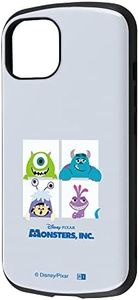 Inglem iPhone 14 Case/iPhone 13 Case, Disney Pixar Character Shockproof Case MiA/Monsters, Inc