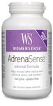 WomenSense AdrenaSense, Stress Support Formula, Bonus Size 210 veg capsules with Ashwagandha, Siberian Ginseng, Rose Root, Suma, Schisandra, 30 Free V-Caps