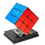 Cubelelo Cyclone Boys Metallic 3x3 Magnetic Speed Cube Puzzle | High-Speed Magnetic Technology | Sleek Metallic Finish | Ideal for Speedcubing | Kids Adults