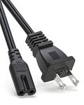 [UL Listed] 6ft Ac Power Cord for Ps5 Ps4 Ps3 PlayStation 4 3 Slim Ac Power Cable