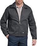 Dickies Men's Unlined Eisenhower Jacket, Charcoal, X-Large