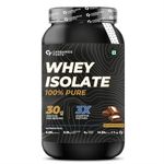 Carbamide Forte Whey Protein Powder Isolate |100% Pure Protein Powder for Men|30g Protein|3X digestive Enzymes|6.89g BCAA|14.50g EAA|No added sugar|Belgian Chocolate Flavour - 1Kg