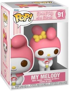 Funko Pop! Sanrio: HK - My Melody - Hello Kitty - Figurine en Vinyle à Collectionner - Idée de Cadeau - Produits Officiels - Jouets pour Les Enfants et Adultes - Cartoons Fans
