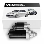 VENTEX® Starter Motor VSM8203 compatible with VW Audi SEAT Skoda 1.4 TDI 1.9 TDI Polo Golf Caddy Ibiza A3 Fabia - Manual Transmission