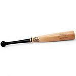 Listy Duosun Wooden Baseball Bat - Wood Practice Bat - Wood Tball Bat - Baseball Bat Hardwood for Kids Youth Adults Training - Self Defence Bat Wood - 25 Inch 24 Oz - Black and Natural