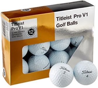 Titleist Pro V1 Mint Refinished Official Golf Balls (One Dozen) Packaging May Vary