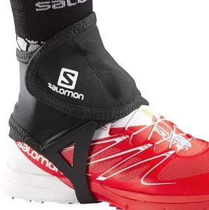 Salomon TRAIL GAITERS LOW Running Gaiters , BLACK, 7.5-9