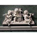 Design Toscano Angelic Notes Sculptural Wall Pediment - Set of 2