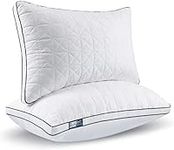 BedStory King Size Pillows 2 Pack, Hypoallergenic Hotel Pillows for Neck Pain, Fluffy Bed Pillows for Sleeping, Oreiller King Down Alternative Pillows for Side Sleeper, Back and Stomach Sleepers