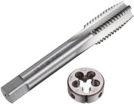 uxcell 2pcs Tap and Die Set, 5/8-11