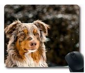 Precision Seam Edge Gaming Mouse pad,Australian Shepherd Mouse Pad Gaming Mouse pad Mouse mat