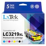 LxTek Compatible for Brother LC3219XL LC3219 LC3217 Ink Cartridges for Brother MFC-J5330DW MFC-J6930DW MFC-J5730DW MFC-J5335DW MFC-J6530DW MFC-J5930DW MFC-J6935DW (2 Black 1 Cyan 1 Magenta 1 Yellow)