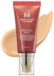 MISSHA M Perfect Cover Bb Cream Spf42 Pa+++ (50Ml, No 27 -Honey Beige) Full Coverage| Matte Finish | All Skin Types I Radiant Glow